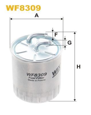 WIX FILTERS Polttoainesuodatin WF8309